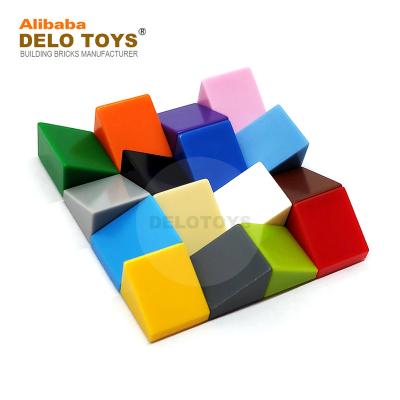 China Construction Toy DELO TOYS Plastic Building Blocks Bricks 1*1*2/3 Grade 30 1 x 1 x 2/3 (NO.54200) for sale