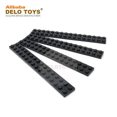 China Construction Toy DELO TOYS Plastic 2*16 Building Blocks Bricks Plate 2 x 16 (5 COLORS) (NO.4282) for sale