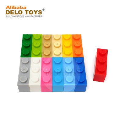 China Building Toy DELO TOYS Parts 1*3 Building Block Plastic Brick 1x3 (NO.3622) (28 Colors) DIY for sale