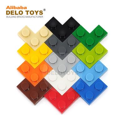 China Plastic Customized Construction Toy OLED TOYS Building Blocks (13 Colors) Plate 2 x 2 2*2 Corner (NO.2420) for sale