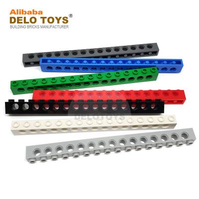 China Building Toy Plastic Building Blocks Brick Technic, 1*16 Brick 1 x 16 with Holes (No. 3703) for sale