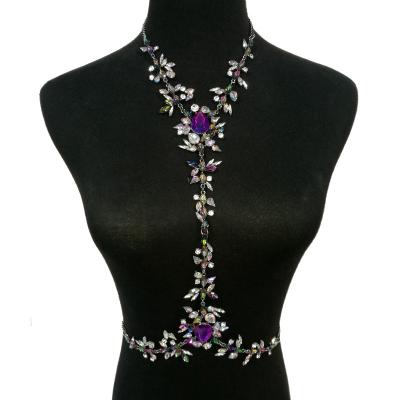 China 2020 Fashion Body Chain Wholesale 	Chain Necklace Set Anniversary, Gift, Party for sale