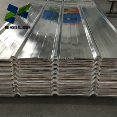 China Tents Roofing Coil Sheet 750/850/900 Competitive Price Corrugated Aluminum Plate Is Alloy Coated 1000 Series for sale