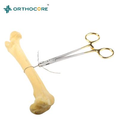 China Veterinary Orthopedic Instruments Thread Tightener Forceps 0.8/1.0/1.2mm Surgical Instruments for sale