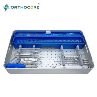 China Advanced Veterinary Orthopedic Instruments Locking Plate System ALPS 5mm Veterinary Orthopedic 6.5mm Surgical Instruments Kit For Pets for sale