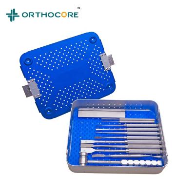 China Veterinary Orthopedic Instruments Trochlea Sulcoplasty Rectangular Orthopedic Instruments Set for sale