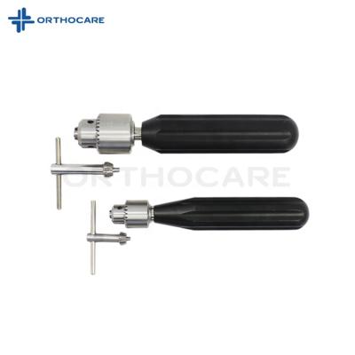 China Ce Electric Pin Chuck Straight Handle Orthopedic Instruments Veterinary Orthopedic Instruments 3 Years Via Credit Card Acceptable Ribbon Black Class I for sale