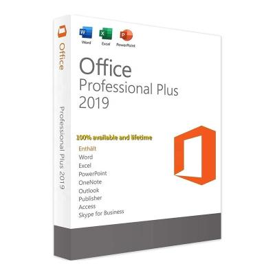 China Office Professional Plus 2019 Online Activation Office 2019 Professional Plus Retail Prime Office 2019 PP Activate By MS Account Office 2019 Professional Plus for sale