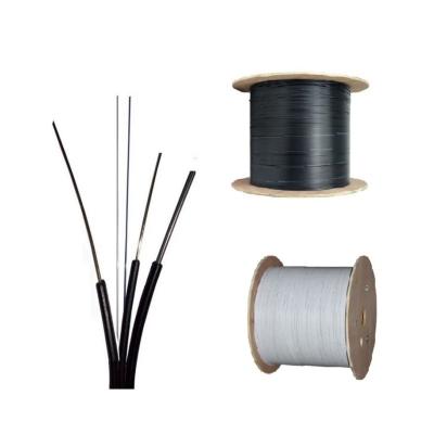 China Outdoor Telecom Communication Fiber Drop Cable With Steel Wire Lszh Sheath Fiber Optic Drop Cable Ftth for sale