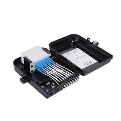 China Outdoor FTTH FTTH Network Pole Mount 12 Ports Fiber Optic Distribution Box FTTH-Optic Fiber Optic Distribution Box FTTH FTTB FTTX For PLC Splitter for sale