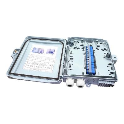 China FTTH FTTB FTTX Network Fiber Into The Home FTTH Fiber Optic Distribution Box 6 8 12 24 Port Splitter Termination Boxes for sale