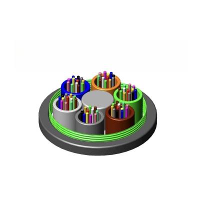 China Telecom Communication GYTS G652D SM Fiber Optic Cable 2Km Price GYTS 24B1 Light-Armored Fiber Cable for sale