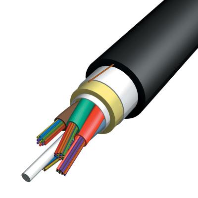 China Telecom Communication Adss 2 Core Fiber Optic Cable Adss Sheath Cable 24 Singlemode Multimode Single Core G652D for sale