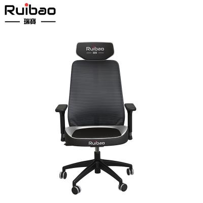 China (Size) High Mesh Office Chair Manufacturer With Adjustable Back Ergonomic Adjustable Headrest OEM&ODM from RUIBAO for sale