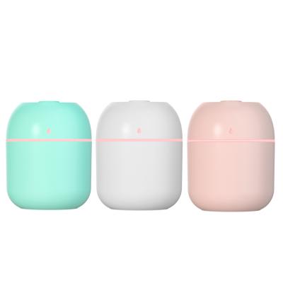 China High Quality Mini Home Car Usb Portable Air Humidifier Aurora Humidifier Latest Innovative Car Products for sale