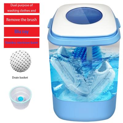 China Smart Automatic Mini Portable Hotel Shoes Washer Washing Machine for sale