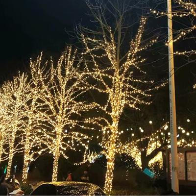 China Garden 40m 220-240v Halloween LED Strip Light Wedding Party Outdoor Indoor Waterproof Garland Christmas Fairy Light Decorations for sale