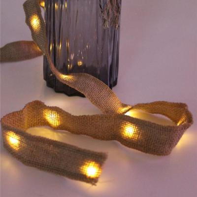 China Sports Stadiums Led Line Belt Light Christmas Decoration Lighting Jute String 2 Meter Indoor Light for sale