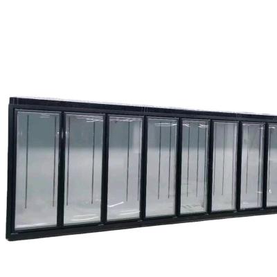 China Single-Temperature Beverage Cooler Glass Door Display Chiller Glass Door for sale