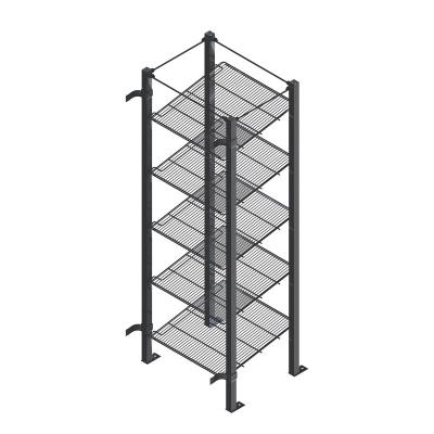 China Container Rack Bury Mail Walk In Cooler Racking System Adjustable Shelving for sale