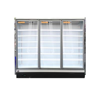 China Single-Temperature Glass Door Display Fridge For Beverage / Liquor for sale