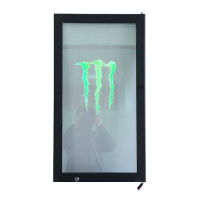 China Commercial LED Display Glass Door For Fridge / Beverage Cooler Light LED Glass Door for sale