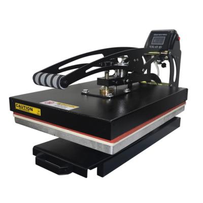 China High quality fabric printer 16x24 16x20 dtg printer slide printing t-shirt machine heat press for sale