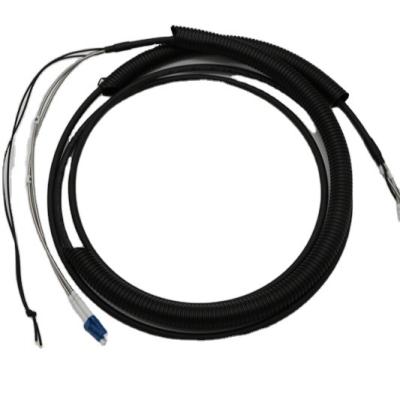 China Aerial Multimode Network DLC Outdoor Connector Fiber Optic Patch Cord for sale