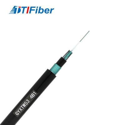 China GYXTW53 Fiber Optic Cable Aerial Outdoor Multimode Fiber Singlemode Cable for sale