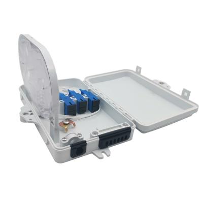 China FTTH FTTB FTTX 12 24 48 72 96 Cores Wall Mounted Indoor/Outdoor FTTH Network Use/Port Fiber Optic Distribution Box for sale