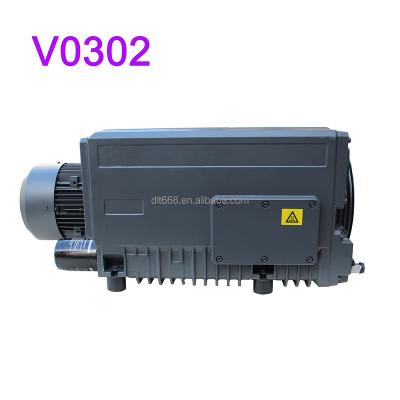 China Automotive Industry Hot Sales 220v/380v/440v 7.5kw 300m3/h Neutral Single Stage Oil-Shaped Rotary Vane Vacuum Pump V302 for sale