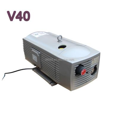 China Automotive industry hot sales 200/240V 1.25KW V40 single stage oilless rotary vane vacuum pump for sale