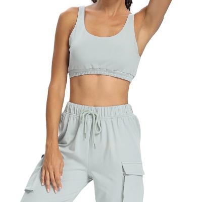 Κίνα Breathable Women Sports Suit Gym Wear Tank Top And Workout Pants 2 Piece Yoga Set προς πώληση