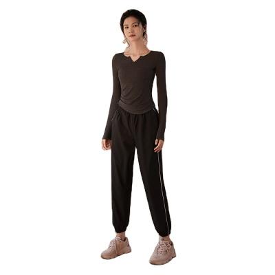 Κίνα Best Viable Autumn Women Yoga Sets Solid Color Spot Merchandise προς πώληση