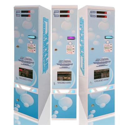 China Good Quality Mini Exchange Coin-Operated Lottery Gashapon Bill Changer Coin Vending Machine Use for sale