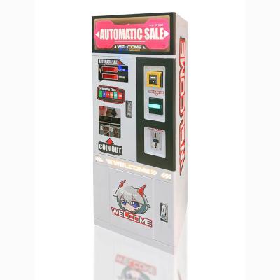 China Support Use Support Credit Card Lottery Gashapon Gift Coin Exchange Vending Machine For Playground for sale