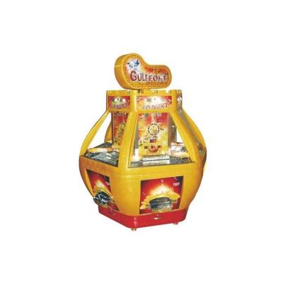 China Good Quality Metal+wood Mini Table Kids Game Machine Coin Pusher For Playground for sale