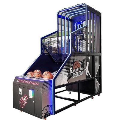 China High Quality Video Pusher Metal Game Table Street Machines Super Basketball Arcade Hoops Machine for sale