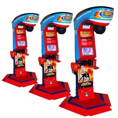 China Fiberglass Factory Outlet Amusement Game Coin Operate Boxing Arcade Games Ticket Redemption Machine for sale