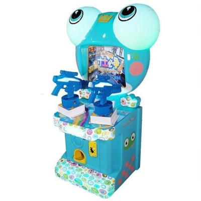 China Blue Firepower Recreational Arcade Video Shooting Game Frog Simulator Machine For Thanksgiving Carnival for sale