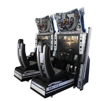 China Metal Factory Direct Sales HD Screen 3D Video Car Simulator Coin Operated Electronic Game Machine for sale