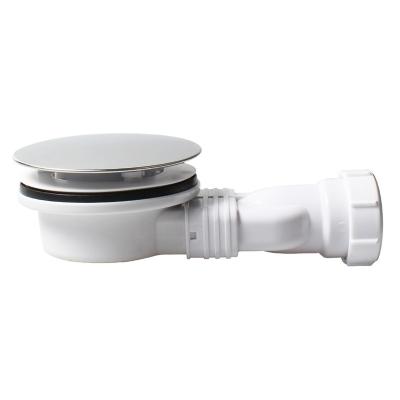 China Anti-blocking new low price shower strainer trap water outlet drain waste fitting deodorizing drainer plug tray for sale