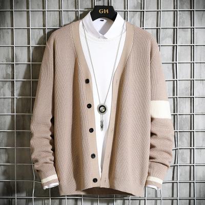 China ANYU Mens Plus Cardigan Sweater Coat Soft Loose Cardigan Knit Sweater For Men for sale