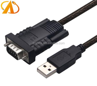 China WIN 7 & 8 Serial Adapter FTDI CHIPSET RS232 Camera USB To DB9 Cable for sale