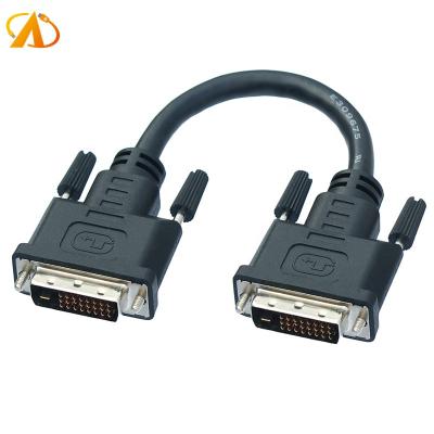 China DVI Monitor Cable DVI to Male DVI Monitor Cable to Male 20CM for HDTV, Cable Box, Satellite, DVD for sale