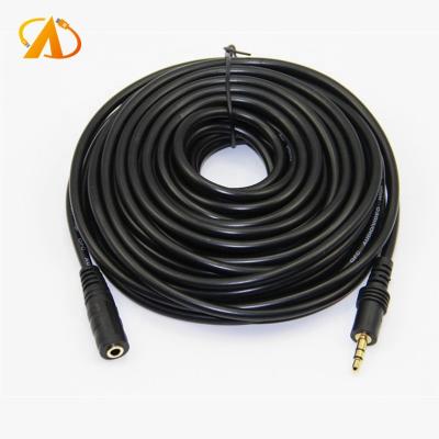 China The male AUX. Speaker Manufacturer Wholesale 10m Extension Cable 3.5 to Female Headphones Attach for Phone MP3 iPod DVD VCD PC for sale