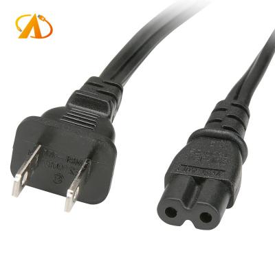 China COMPUTER TV Mains Cord 1.5M Long 2 Prong AC Power Cord For Samsung LG TCL Sony LED LCD Badges Sharp Toshiba JVC for sale