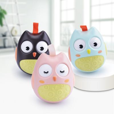 China Factory Direct Sales Sustainable Pet Toy Owl Tumbler Pet Tactile Training Toy for sale