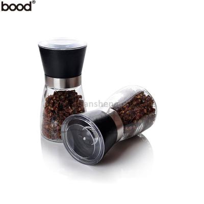 China Sustainable Manual PP Salt And Pepper Mill Spice Grinder for sale