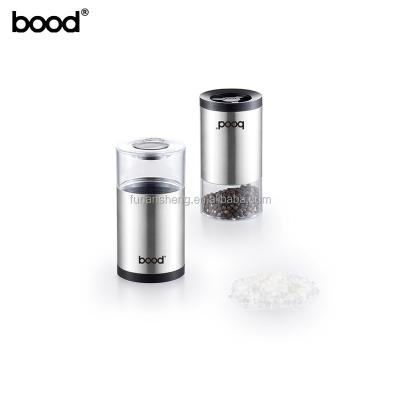 China Sustainable Manual Stainless Steel Salt and Pepper Mill Manual Salt and Pepper Grinder Salt Pepper Shakers for sale